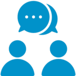 Ikona przedstawiająca specjalistę, symbolizująca bezpłatną konsultację.